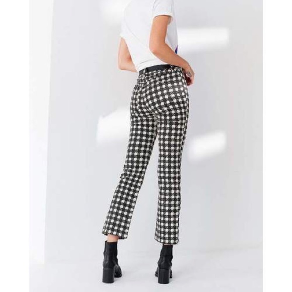 BDG Kick Flare Houndstooth Jeans - 25
